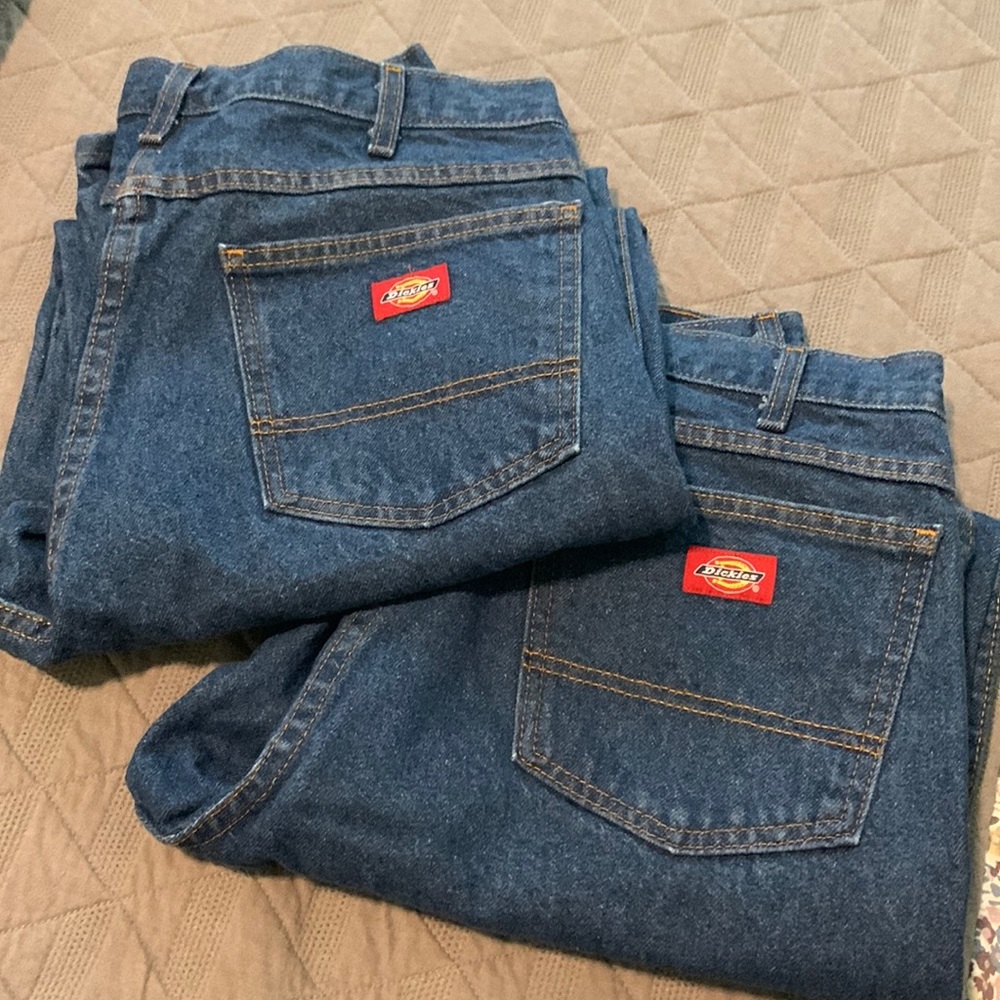 Dickies Mens Work Jeans (2) 34x29